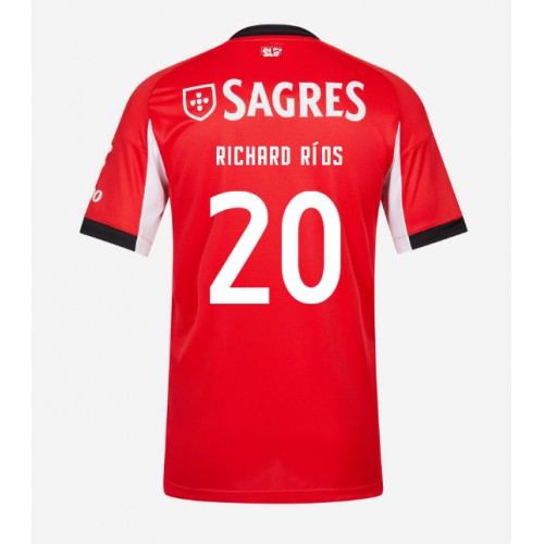 Dres Benfica Richard Rios #20 Domaci 2025-26 Kratak Rukav